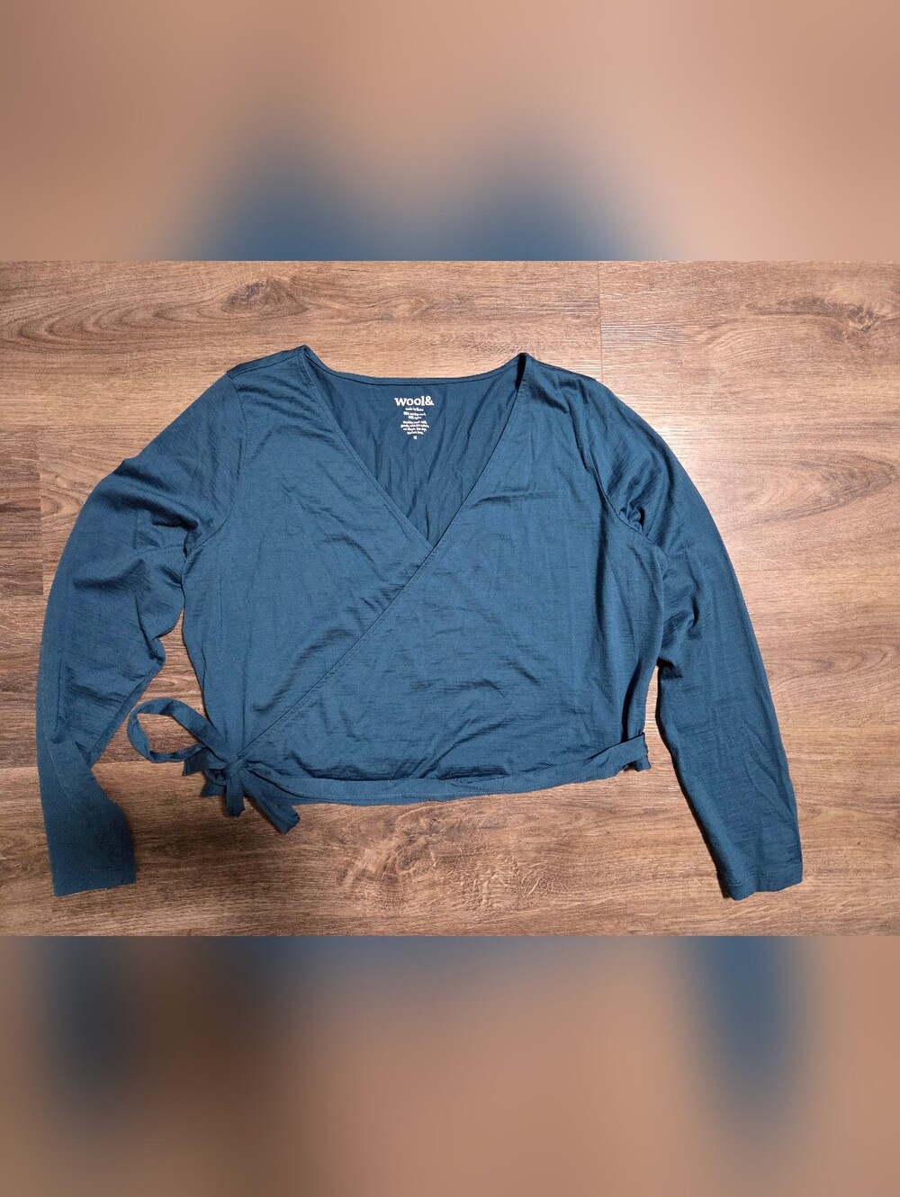 Wool& Natalie Wrap Top | XL